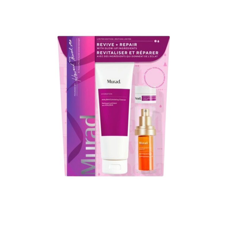 PACK REVIVE + REPAIR WITH GLOW-UP INGREDIENTS